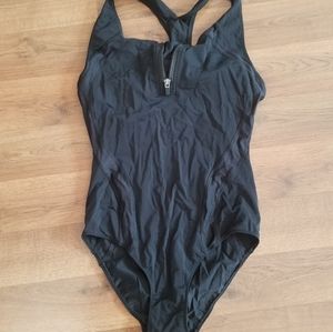Sweaty Betty L Black Performance Swimsuit